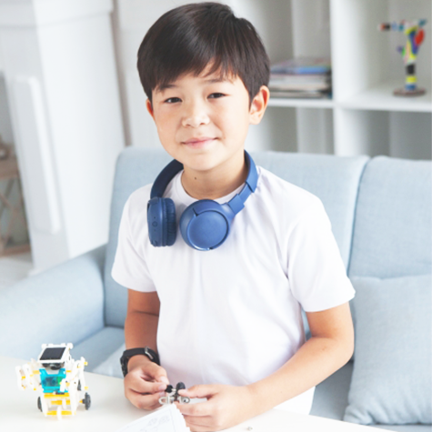 電子クラフトコース体験の様子